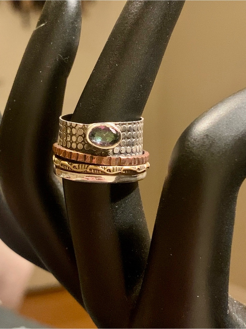 Artisan Hand Crafted Rolling Ring SZ6
